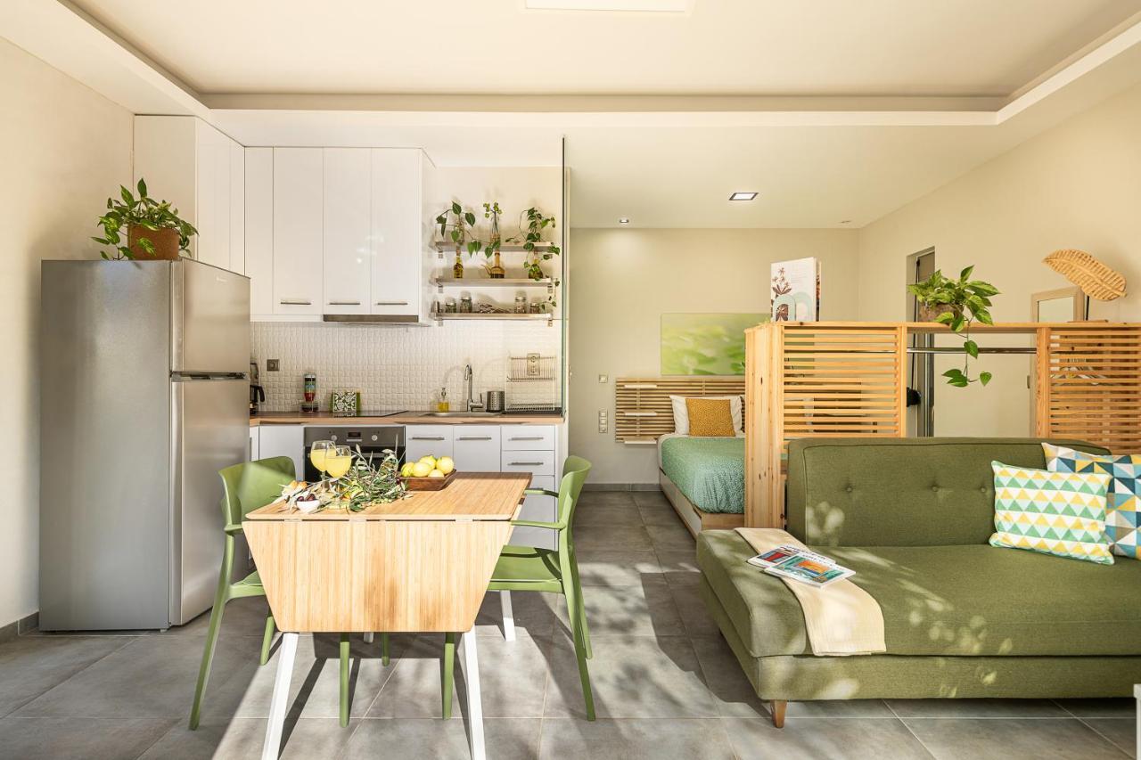 Olive Lemon Biophilic House & Lush Forest Garden Vamos Buitenkant foto